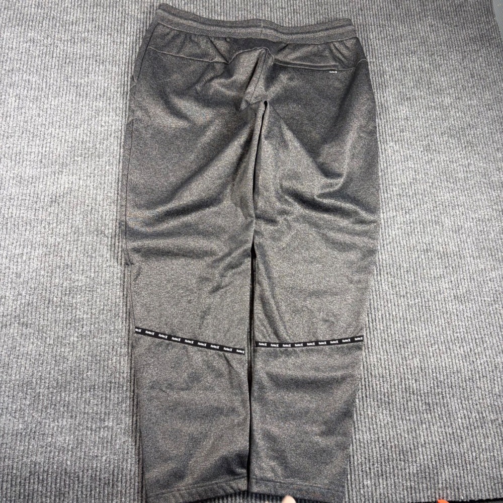 Hurley Sweatpants Mens XL Gray Fleece Joggers‎ Athletic Drawstring Heathered